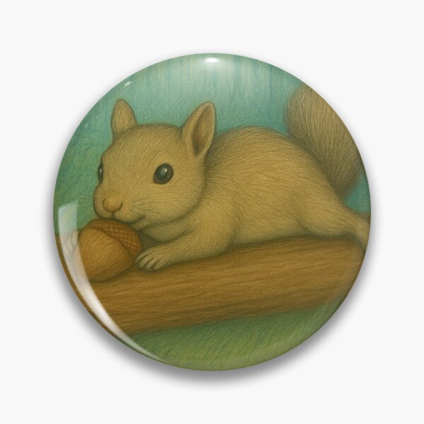 Item preview, Sometimes Surviving - Squirrel on a Log designed and sold by Kmhbelieve620.