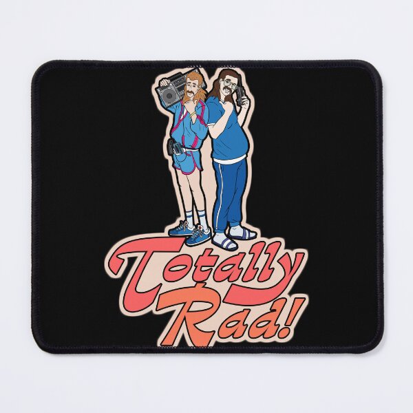 Item preview, Totally Rad! retro letter style coral and orange colors designed and sold by EL73.