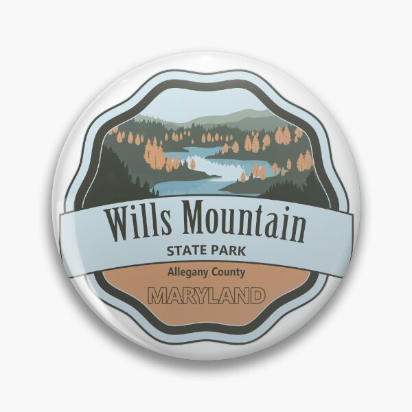 Item preview, Wills Mountain State Park Allegany County, Maryland designed and sold by Wanderful-roads.