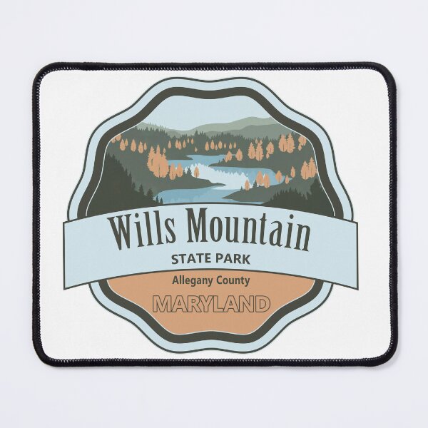 Item preview, Wills Mountain State Park Allegany County, Maryland designed and sold by Wanderful-roads.