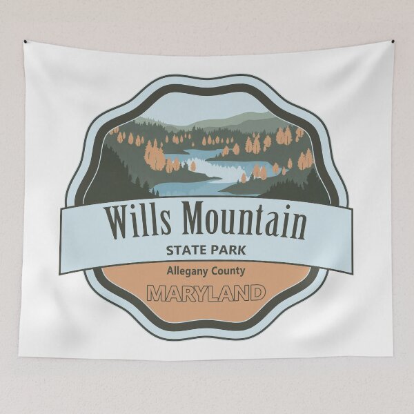 Item preview, Wills Mountain State Park Allegany County, Maryland designed and sold by Wanderful-roads.