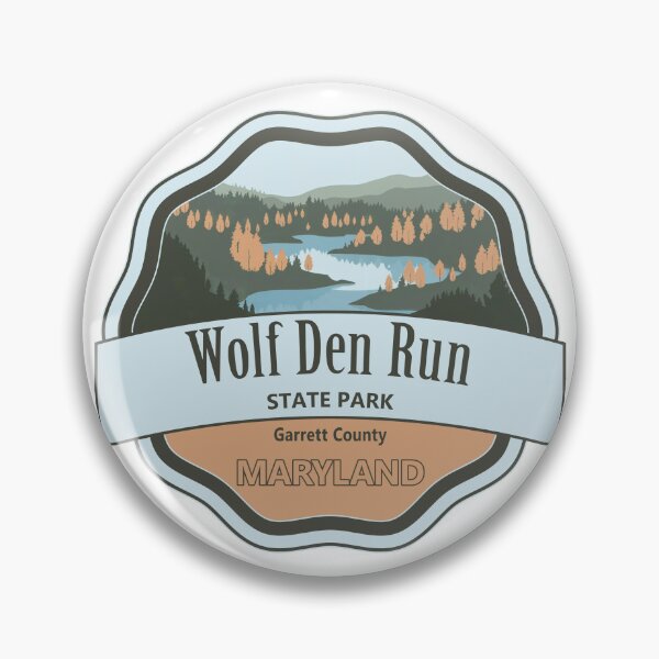 Item preview, Wolf Den Run State Park Garrett County, Maryland designed and sold by Wanderful-roads.