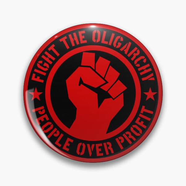 Artikelvorschau, Fight the Oligarchy - People over Profit entworfen und verkauft von Thelittlelord.