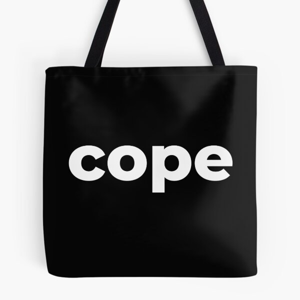 Item preview, Cope in White designed and sold by Memes N Lore .