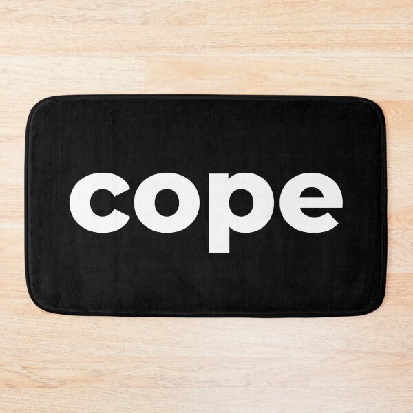 Item preview, Cope in White designed and sold by Memes N Lore .