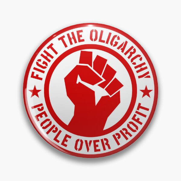 Artikelvorschau, Fight the Oligarchy - People over Profit entworfen und verkauft von Thelittlelord.