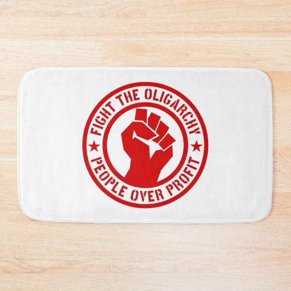 Item preview, Fight the Oligarchy - People over Profit designed and sold by Thelittlelord.