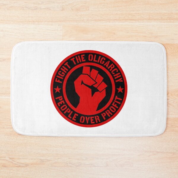 Item preview, Fight the Oligarchy - People over Profit designed and sold by Thelittlelord.