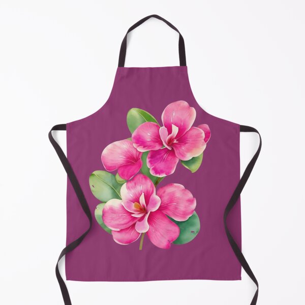 Item preview, Watercolor Pink Adenium Flower Illustration designed and sold by CharmingGarden.