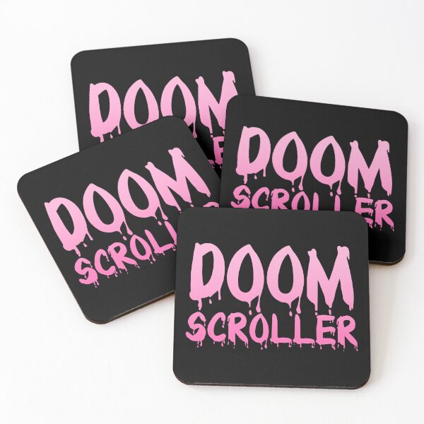Item preview, Doom Scroller in Hot Pink designed and sold by Memes N Lore .