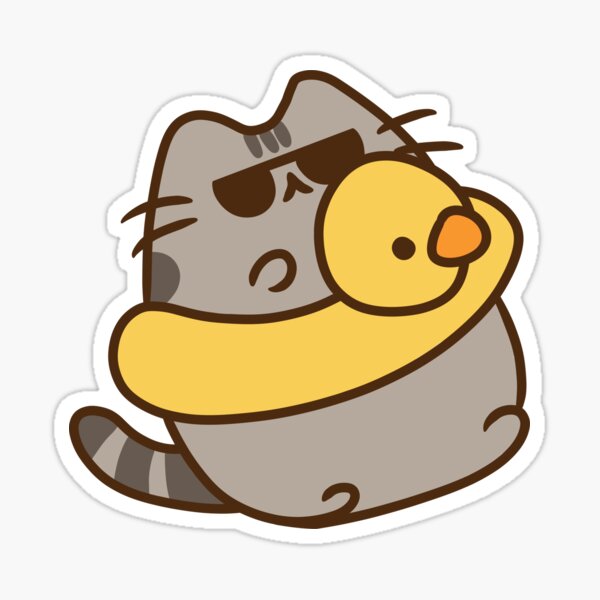Item preview, Pusheen’s Cool Pool Vibes – Floatin’ in Style designed and sold by moroingo.