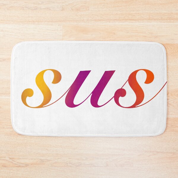Item preview, Sus in Hot Gradient designed and sold by Memes N Lore .