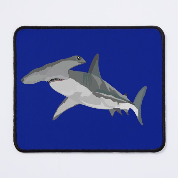 Item preview, H is for Hammerhead Shark,Hammerhead Shark Artwork – Unique Ocean Predator Illustration and Marine Life Design designed and sold by PrettylittlepastelUk.
