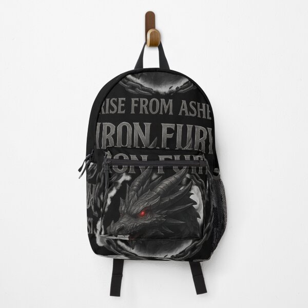 Item preview, Iron Fury – Rise From Ashes Dragon Metal Art designed and sold by Sadanova.