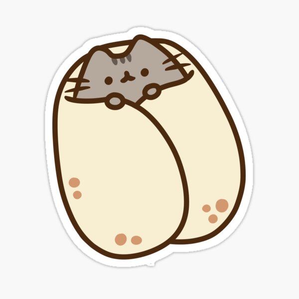 Item preview, Pusheen Burrito designed and sold by moroingo.