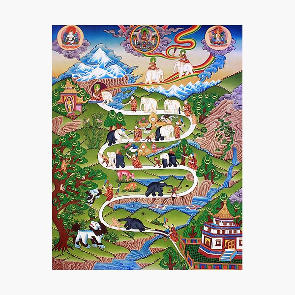 Item preview, The Nine Mental Abidings Buddhist Path of Samatha designed and sold by Onodera.