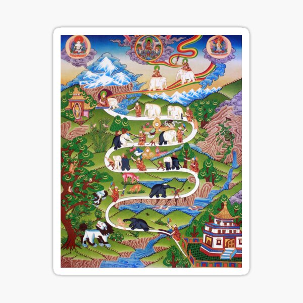 Item preview, The Nine Mental Abidings Buddhist Path of Samatha designed and sold by Onodera.