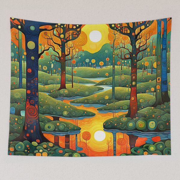 Item preview, Forest Sunset 2 designed and sold by George Hutton Hunter.