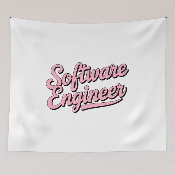 Item preview, Software Engineer! Pink Girly Coding designed and sold by PMCreative.