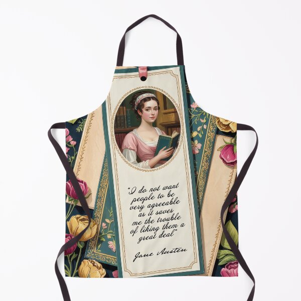 Item preview, I do not want people to be very agreeable Jane Austen Quote designed and sold by Karen MacKellar Designs.