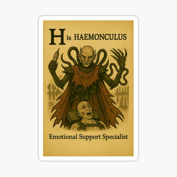 Artikel-Vorschau von Haemonculus-Comic-Poster, designt und verkauft von Wargamerist art .