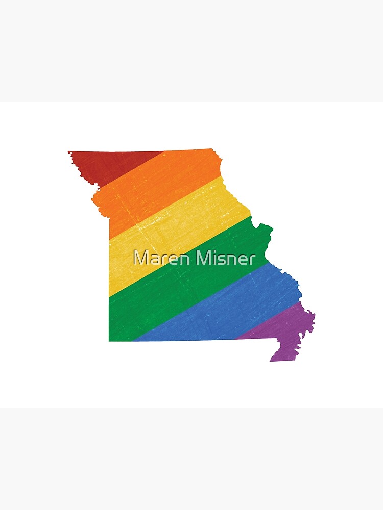 "Missouri Pride" Poster by marenmisner Redbubble