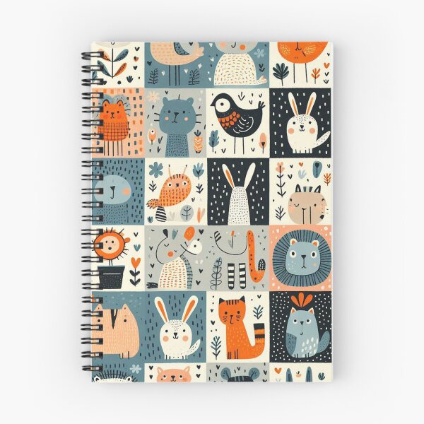 Item preview, Let wildlife roam free on seamless, hand-drawn landscapes designed and sold by Vanich-Panich.