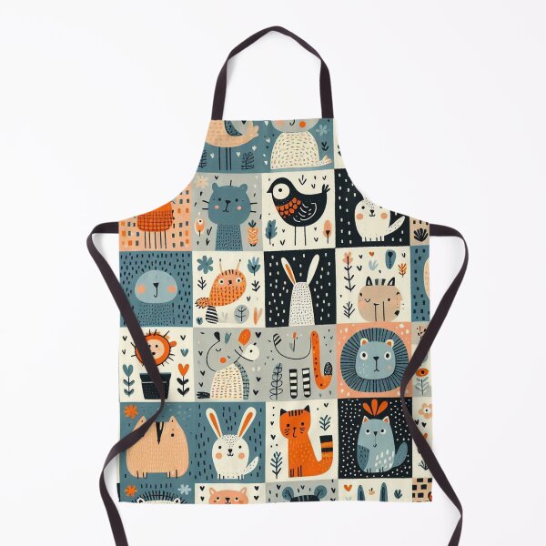 Item preview, Let wildlife roam free on seamless, hand-drawn landscapes designed and sold by Vanich-Panich.