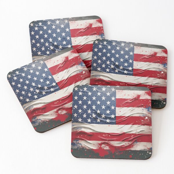 Item preview, USA flag art designed and sold by Andre Faubert.