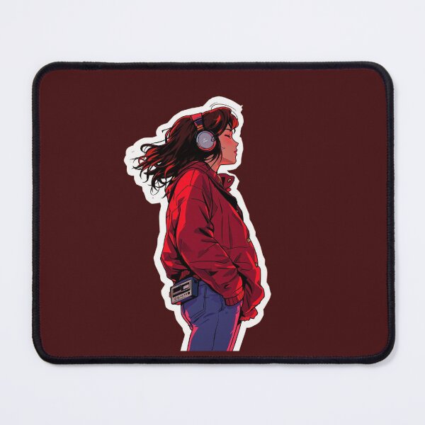 Item preview, Running Up That Vibe – Retro Max Inspired Sticker designed and sold by Oops, I Shirted Again.