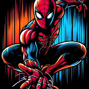 Artwork thumbnail, Artistic Spiderman Design by aidenowcxri