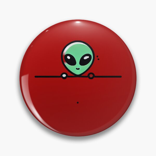 Item preview, Funny Peaking Alien Art designed and sold by Planetporridge.