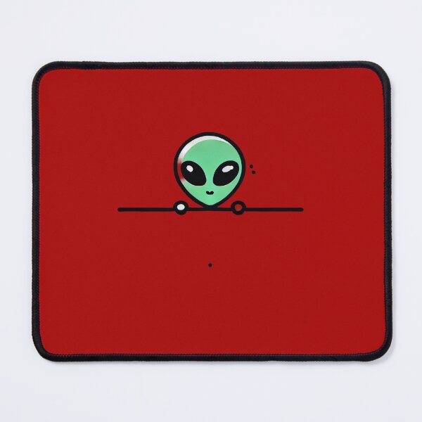 Item preview, Funny Peaking Alien Art designed and sold by Planetporridge.