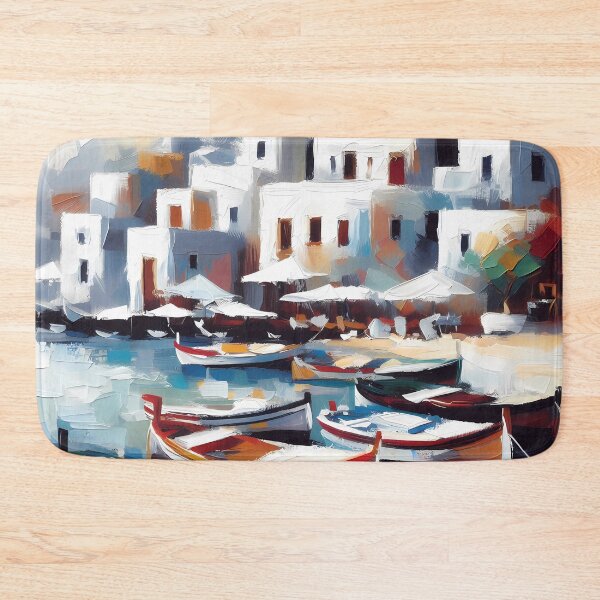 Item preview, Greek Island Coastline designed and sold by Visual Nomad Club.