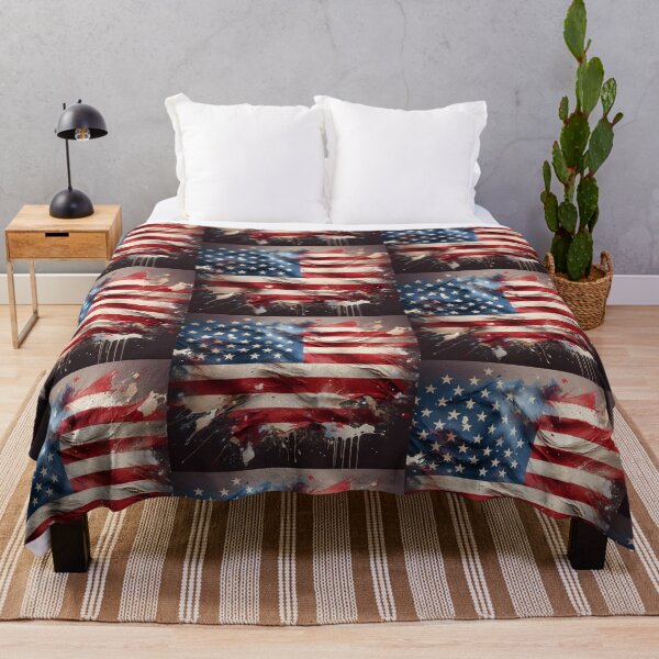 Item preview, USA flag art designed and sold by Andre Faubert.