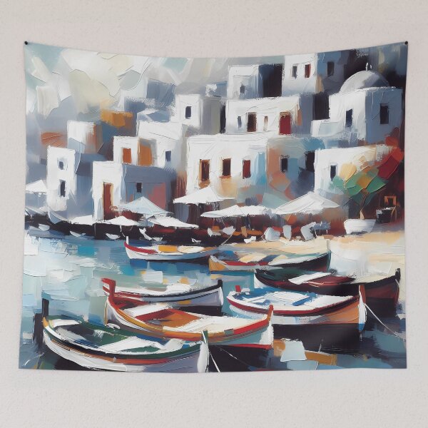 Item preview, Greek Island Coastline designed and sold by Visual Nomad Club.