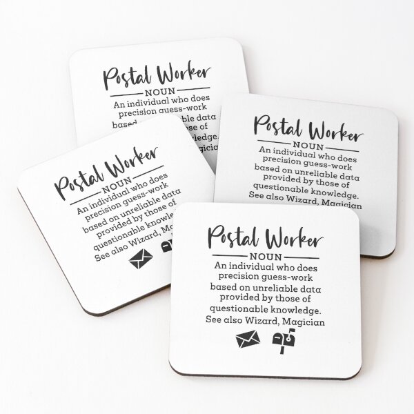 Item preview, Postal Worker, Definition designed and sold by AAMDesigns.