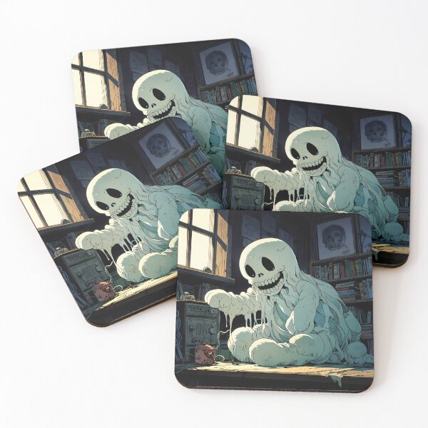 Item preview, Giant skull, Retro Anime. designed and sold by EpicMerchRealm.