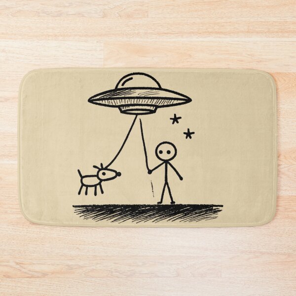 Item preview, Ufo Abduction with Dog designed and sold by Planetporridge.