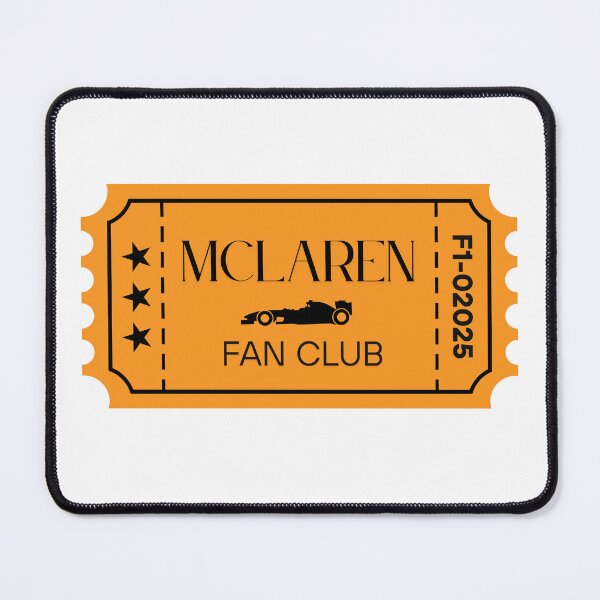 Item preview, McLaren Fan Club Ticket designed and sold by baranskini.