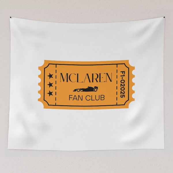 Item preview, McLaren Fan Club Ticket  designed and sold by baranskini.