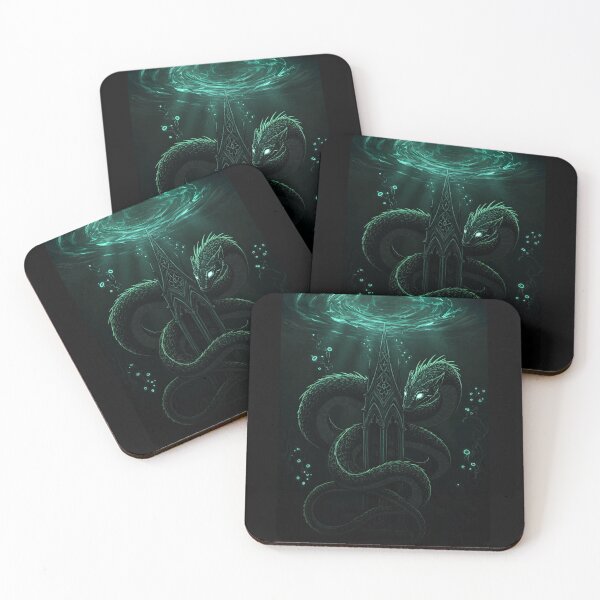 Item preview, Abyssal Serpent and Sunken Spire designed and sold by PixCthulhu.