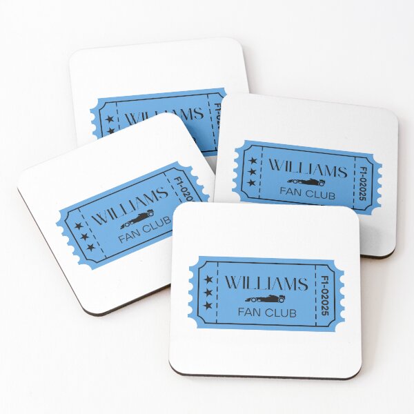 Item preview, Williams Fan Club Ticket  designed and sold by baranskini.