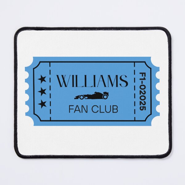 Item preview, Williams Fan Club Ticket designed and sold by baranskini.
