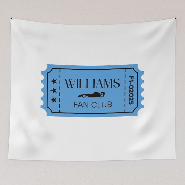 Item preview, Williams Fan Club Ticket  designed and sold by baranskini.