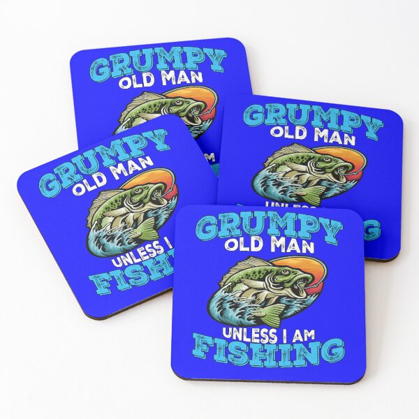 Item preview, Funny Fishing Fanatic Fishermen Grumpy Old Man Unless I Am Fishing designed and sold by fantasticdesign.