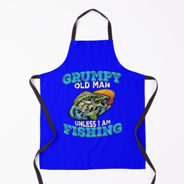 Item preview, Funny Fishing Fanatic Fishermen Grumpy Old Man Unless I Am Fishing designed and sold by fantasticdesign.