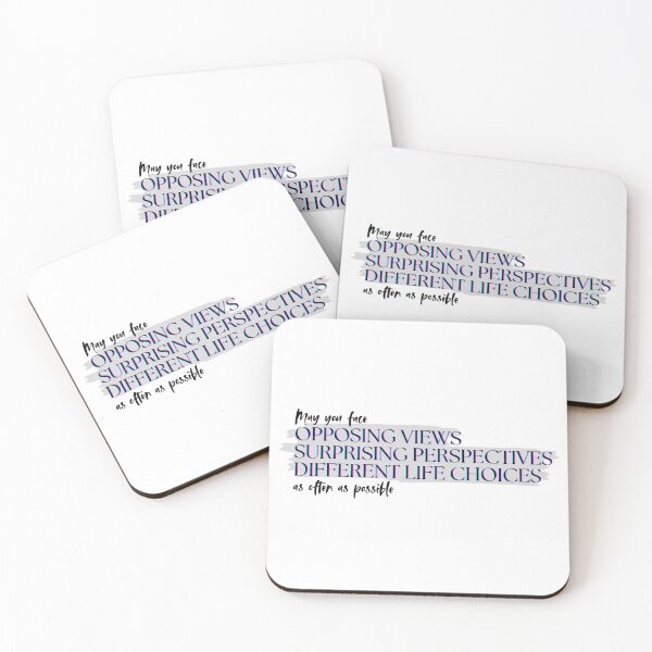 Item preview, Growth Mindset Wall Art | Opposing Views Quote | Open-Minded Gift designed and sold by TextMuse.