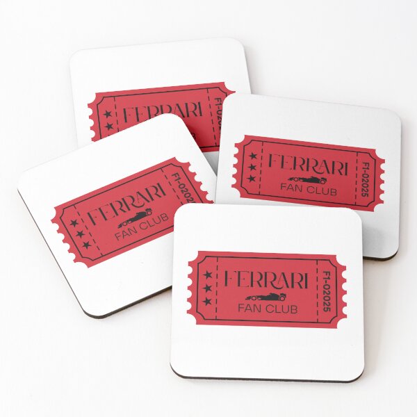 Item preview, Ferrari Fan Club Ticket  designed and sold by baranskini.