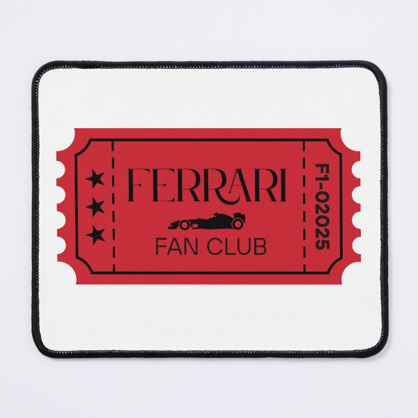 Item preview, Ferrari Fan Club Ticket designed and sold by baranskini.